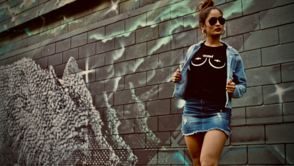 Camiseta estampada Tabú