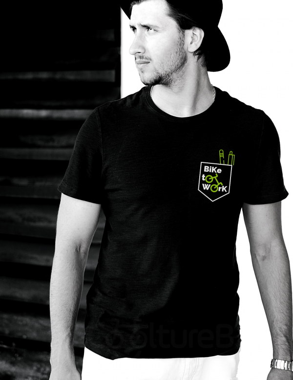 Camiseta bike to work - Imagen 3