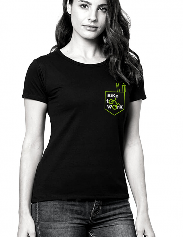 Camiseta bike to work - Imagen 2